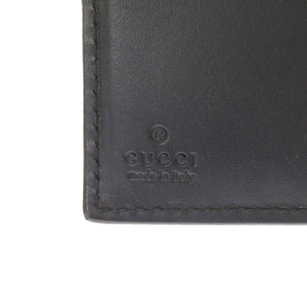 Gucci GG ssima Wallet Bi Shima Leather fold - Picture 6 of 6